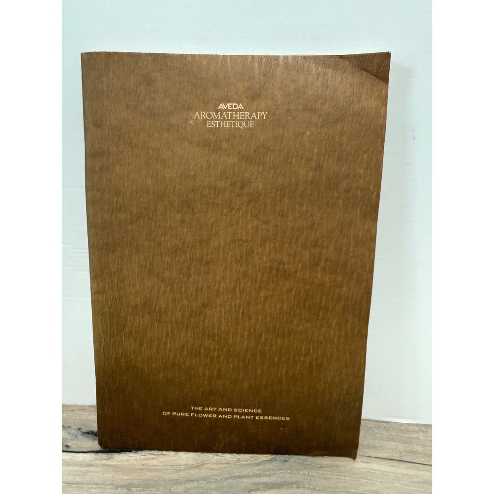 Vintage 1989 Aveda Aromatherapy Esthetique Booklet Chakra Guide Rare Ephemera